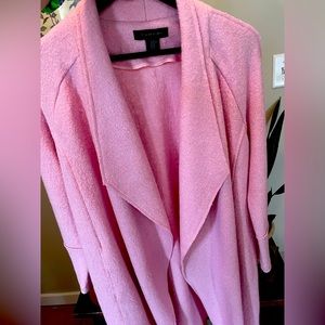 Pink Tahari peacoat jacket